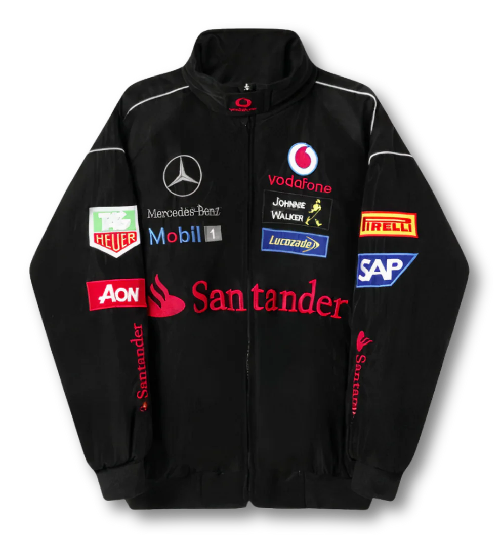Giacca Racing Mercedes-Benz Nera - F1