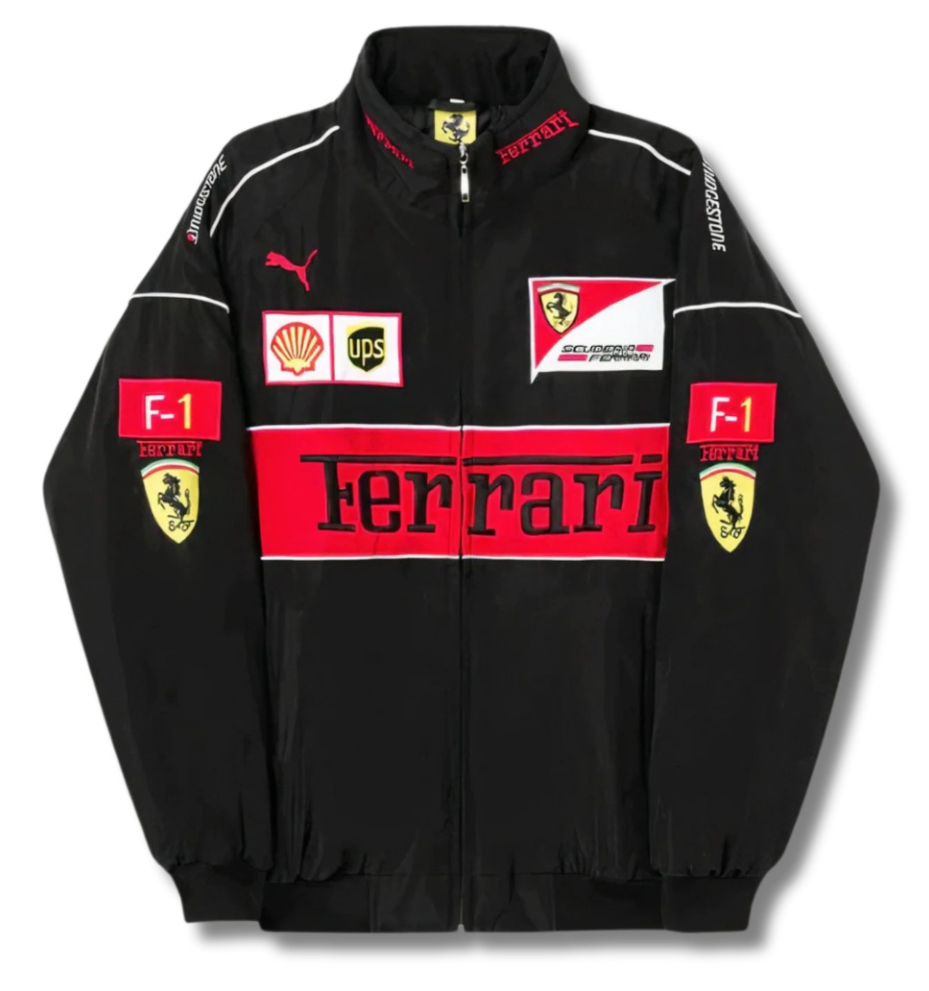Giacca Racing Nera – Stile F1
