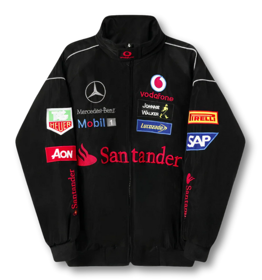Giacca Racing Mercedes-Benz Nera - F1