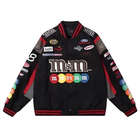 Giacca Racing M&M Marrone