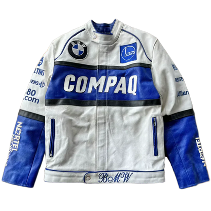 Giacca in Pelle Racing BMW – Stile F1